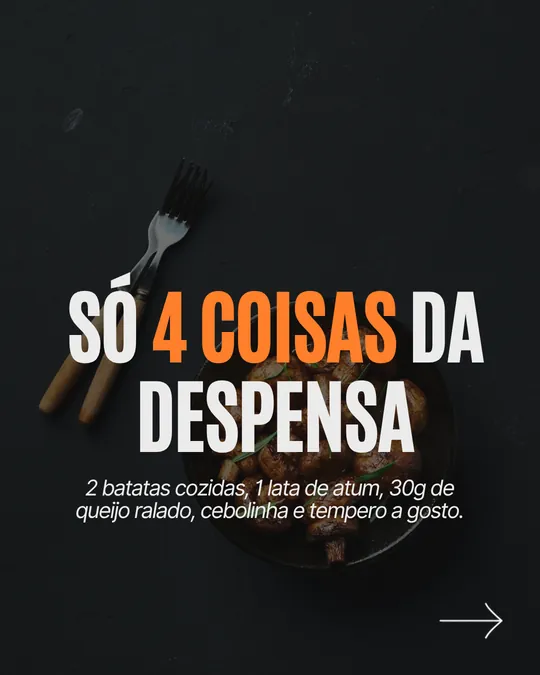 Carrossel: Só 4 coisas da despensa